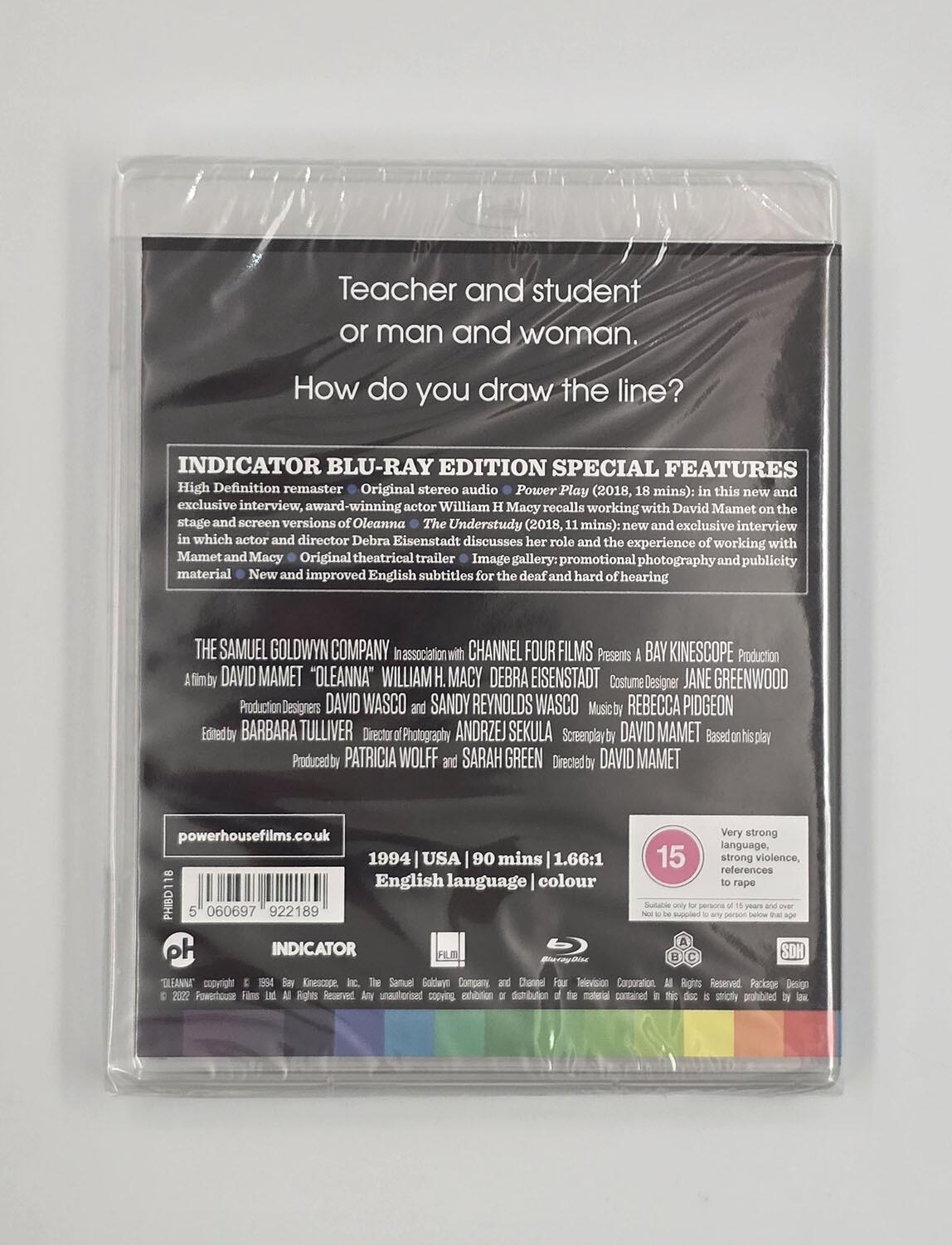 Oleanna - Blu-Ray - Region Free - [New] - Powerhouse Films - Item Image 2