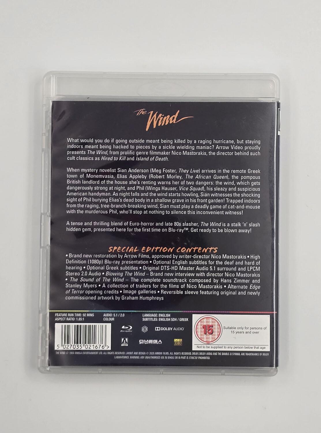 The Wind (AKA Edge of Terror) - Blu-Ray - Region B - [Pre-owned] - Arrow Video - Item Image 2