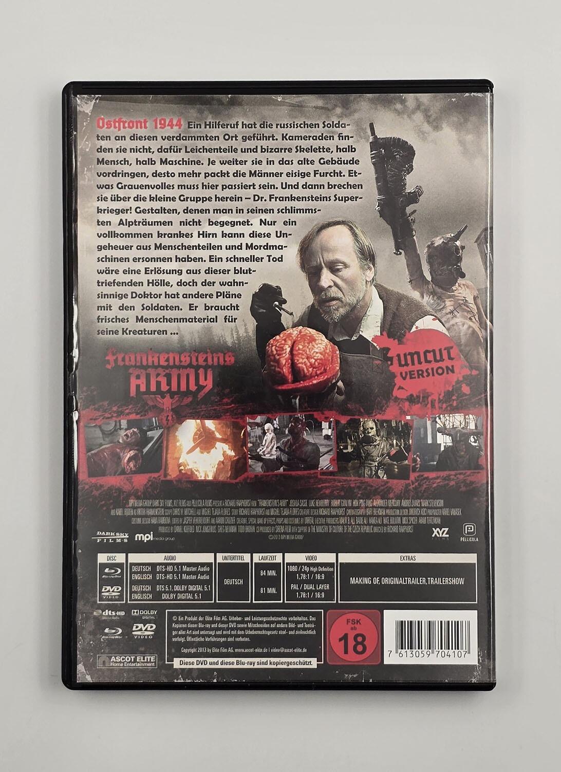 Frankenstein's Army - Limited Uncut Fan Edition - Box Set - Blu-Ray (Region B) + DVD (Region 2) - [Pre-owned] -  - Item Image 6