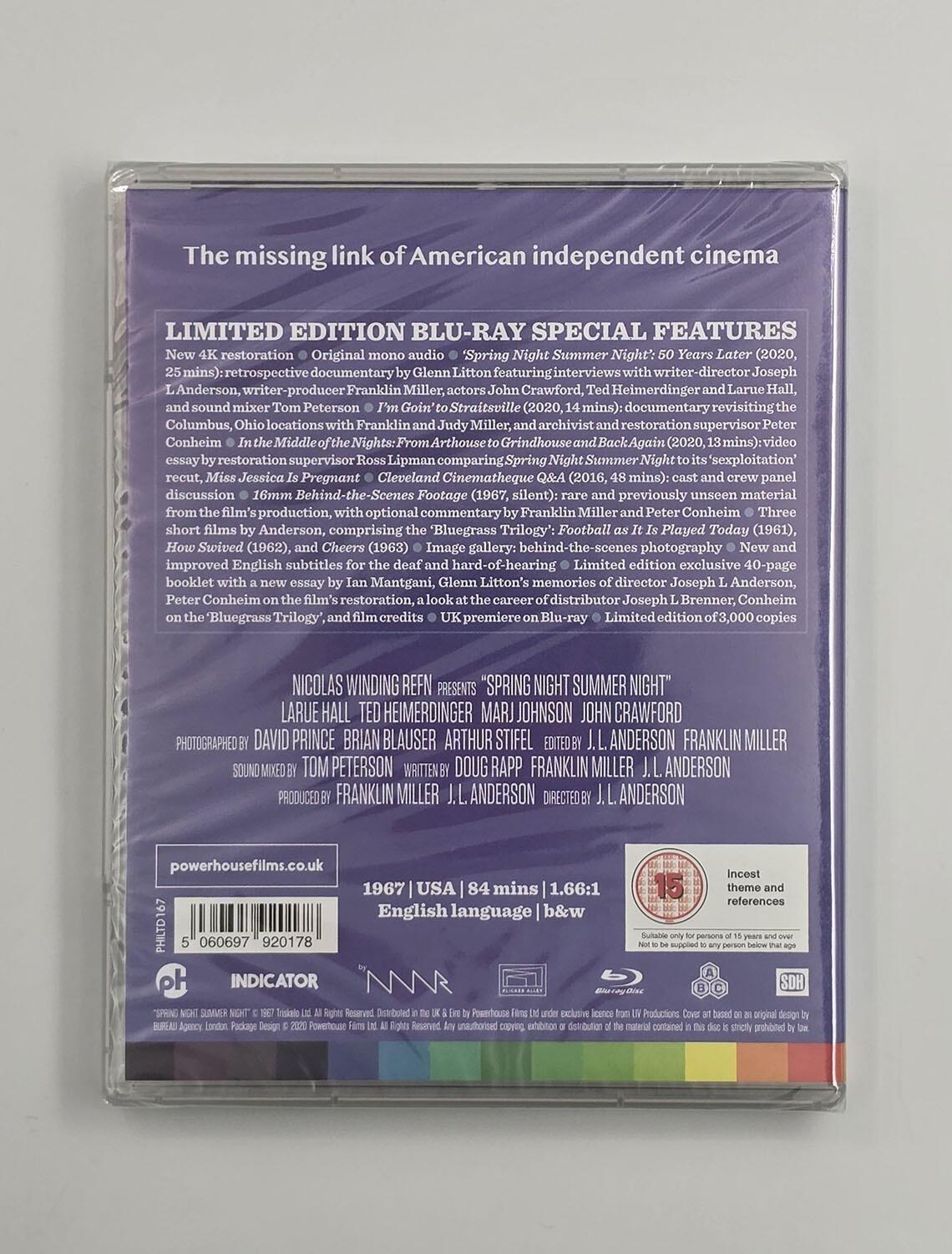 Spring Night Summer Night - Limited Edition - Blu-Ray - Region Free - [New] - Powerhouse Films - Item Image 2