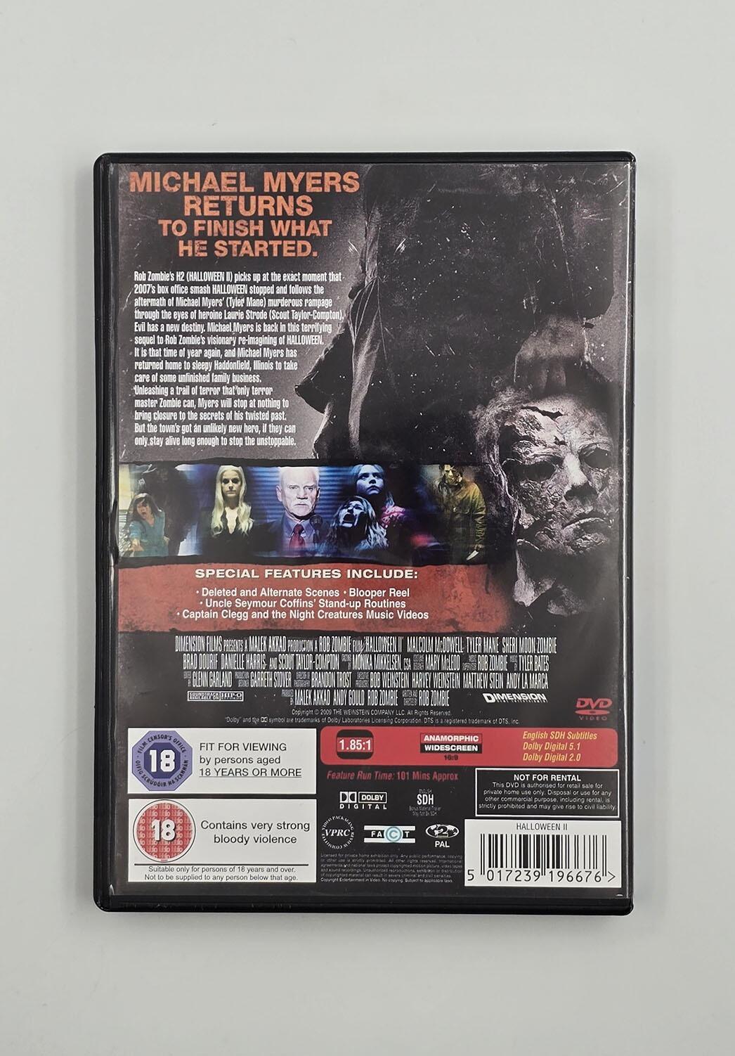 Halloween II (2009) - Theatrical Version - DVD - Region 2 - [Pre-owned] -  - Item Image 2
