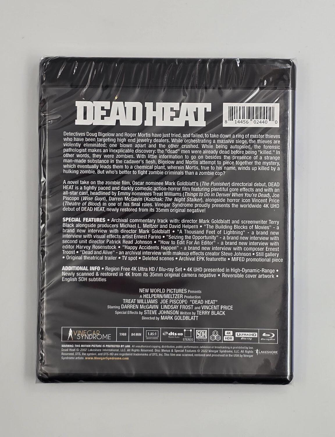 Dead Heat - 4K-UHD + Blu-Ray - Region Free - [New] - Vinegar Syndrome - Item Image 2