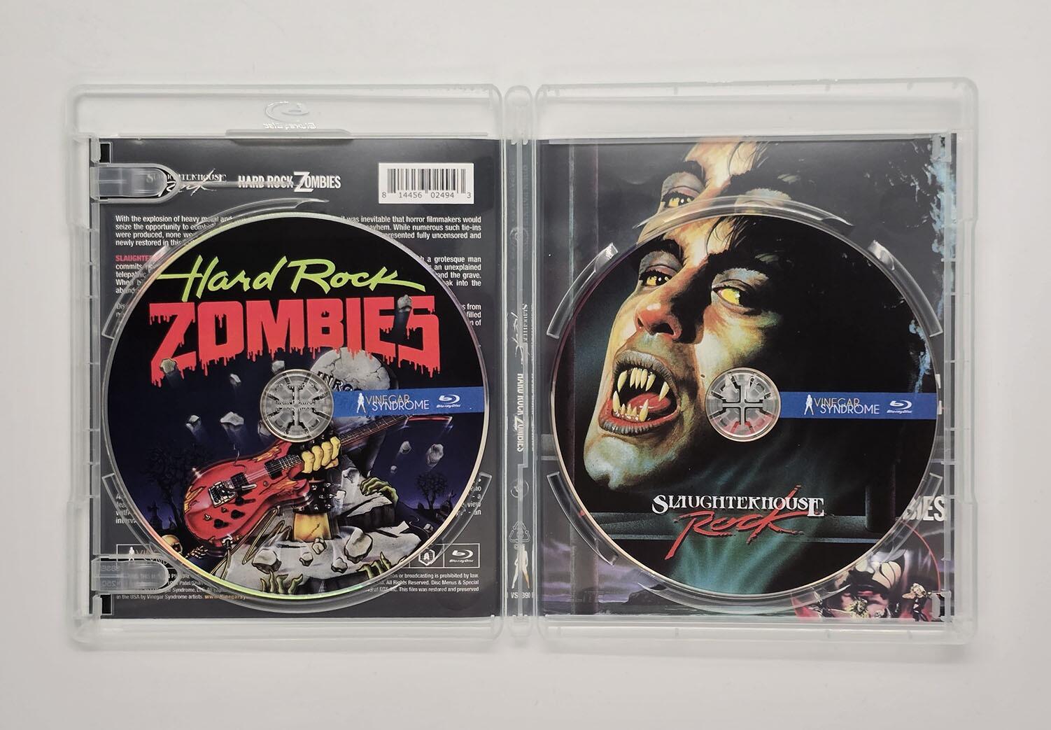 Hard Rock Zombies / Slaughterhouse Rock - Slipcover - Blu-Ray - Region A - [Pre-owned] - Vinegar Syndrome - Item Image 5