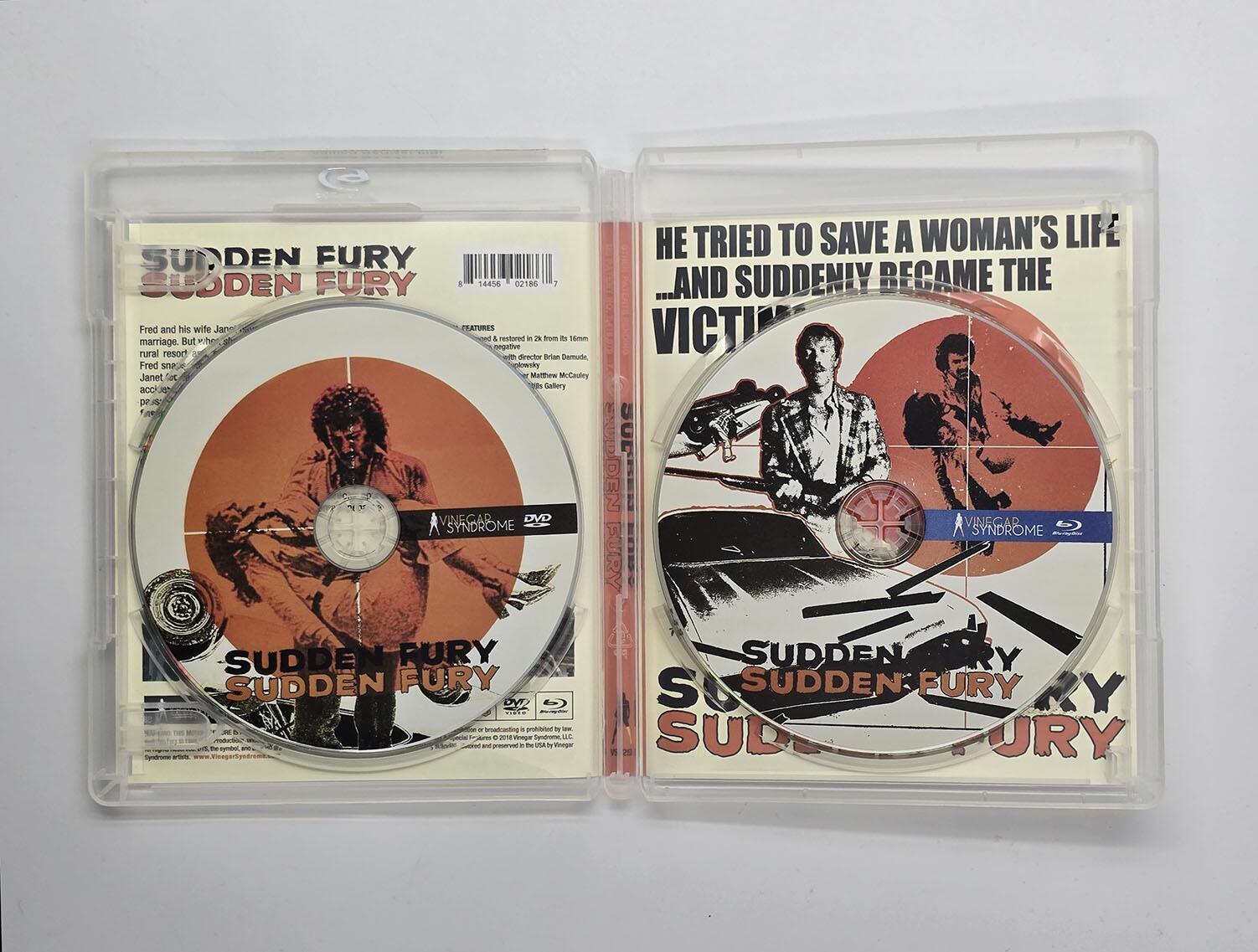 Sudden Fury - Slipcover - Blu-Ray + DVD - Region Free - [Pre-owned] - Vinegar Syndrome - Item Image 5