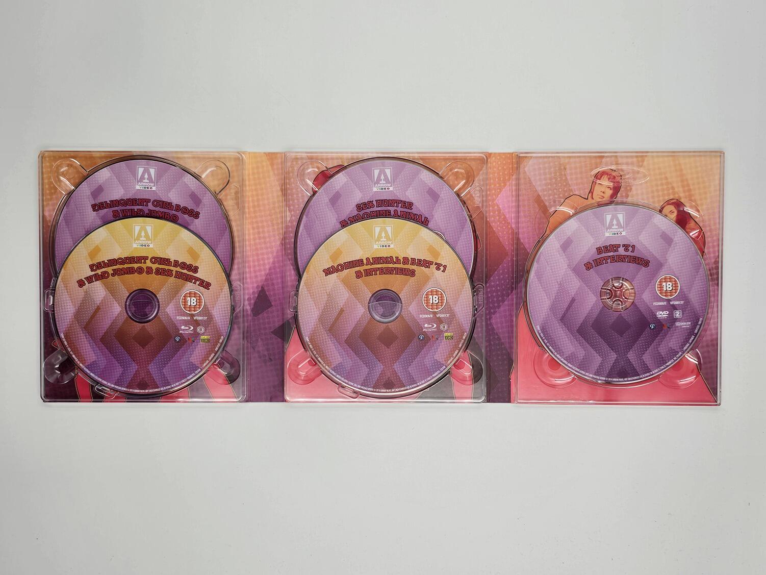 Stray Cat Rock - Limited Edition - Box Set - Blu-Ray (Region B) + DVD (Region 2) - [Pre-owned] - Arrow Video - Item Image 3