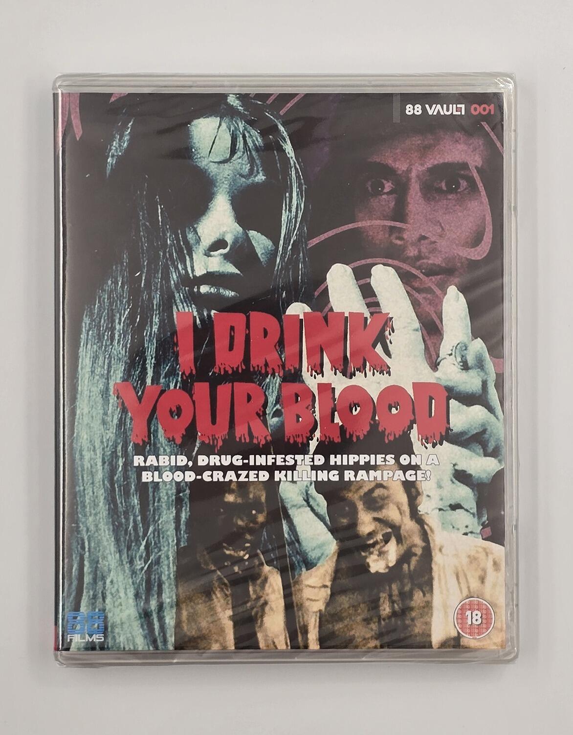 I Drink Your Blood - Blu-Ray - Region B - [New] - 88 Films - Item Image 1