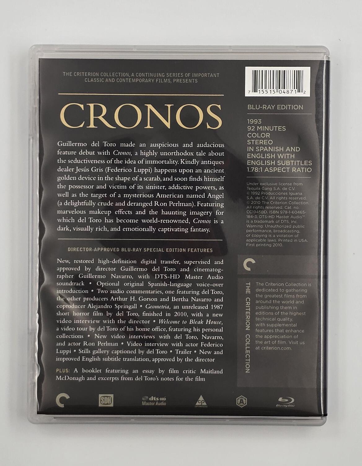 Cronos - Blu-Ray - Region A - [Pre-owned] - Criterion - Item Image 2