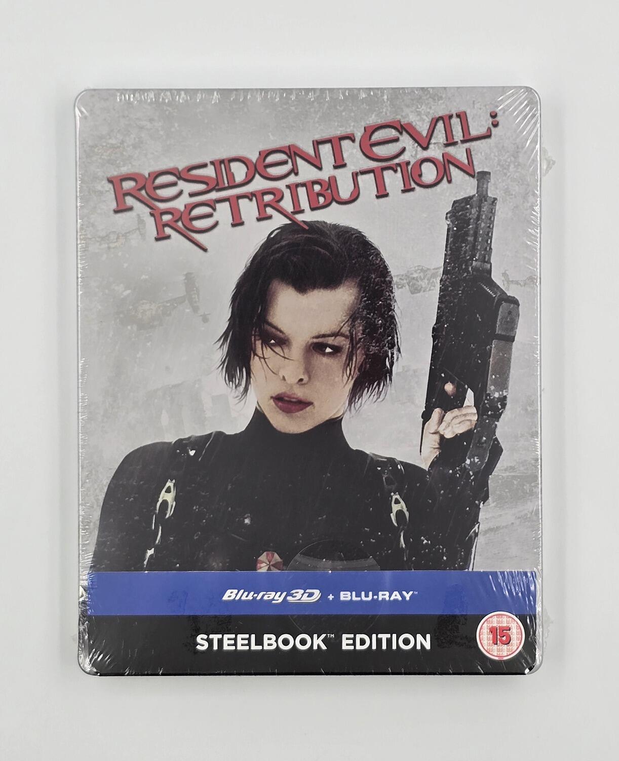 Resident Evil: Retribution - Steelbook - Blu-Ray 3D + Blu-Ray - Region Free - [New] - Sony - Item Image 1