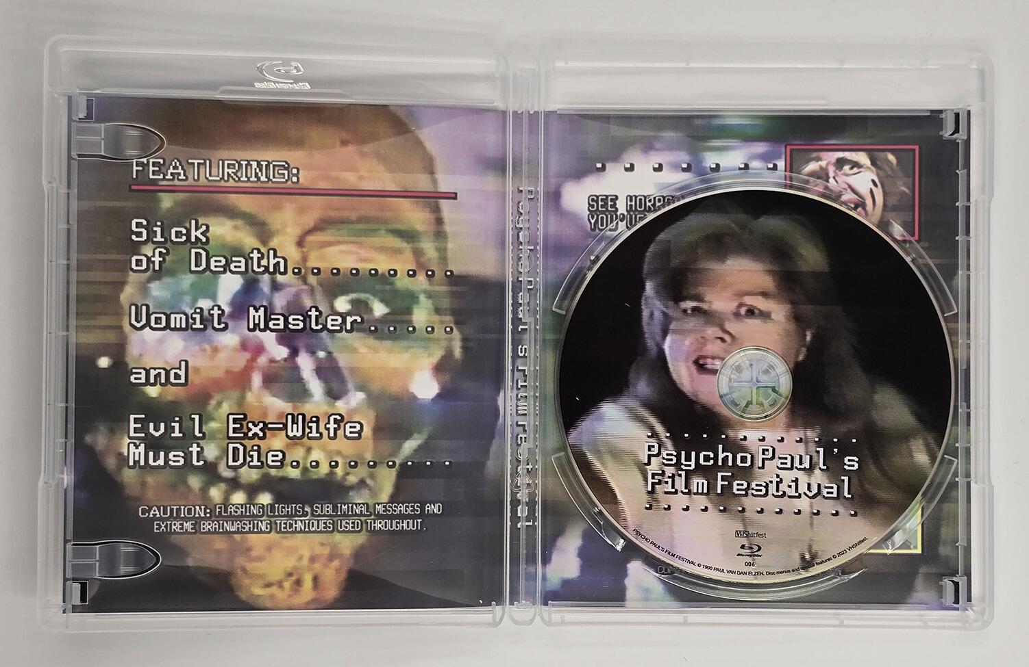 Psycho Paul's Film Festival - Slipcover - Blu-Ray - Region Free - [Pre-owned] - VHShitfest - Item Image 5
