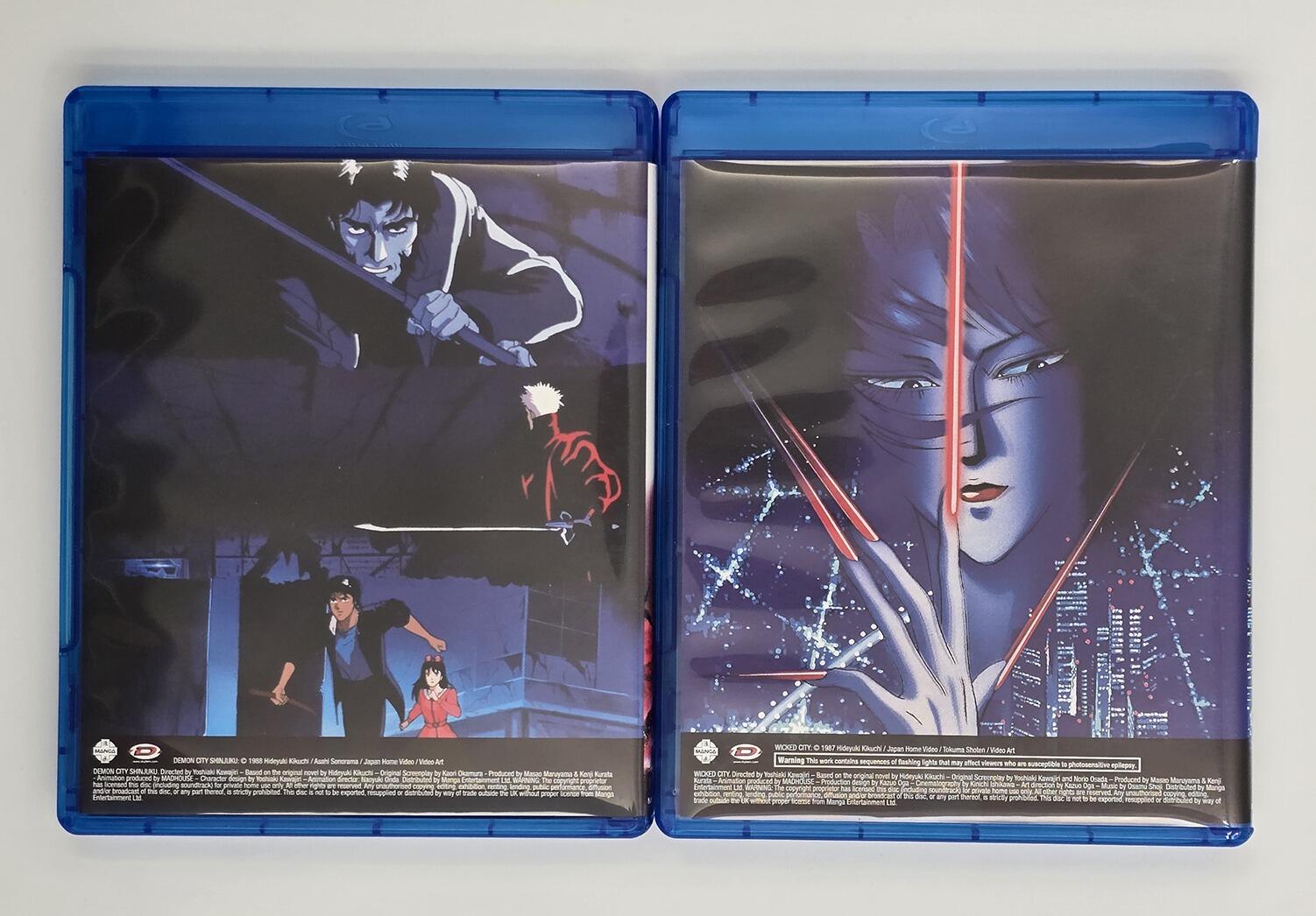 Wicked City/Demon City - Limited Edition Box Set - Blu-Ray - Region B - [Pre-Owned] - Manga - Item Image 6