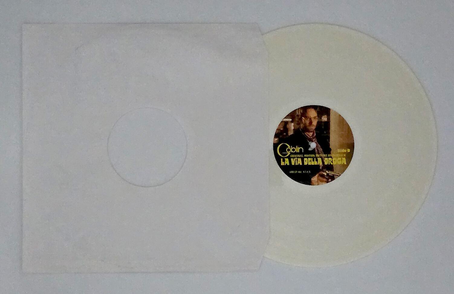 Goblin - La Via Della Droga (AKA The Heroin Busters) (Original Motion Picture Soundtrack) - Heroin White Vinyl - [Pre-owned] -  - Item Image 5