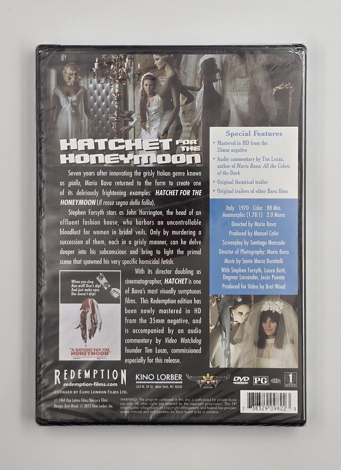 Hatchet for the Honeymoon - DVD - Region 1 - [New] - Kino Lorber - Item Image 2