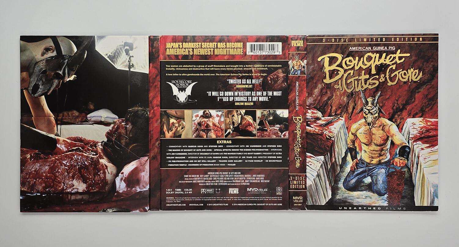 American Guinea Pig: Bouquet of Guts & Gore - Limited Edition - Digipack - DVD - Region 1 - [Pre-Owned] - Unearthed Films - Item Image 4