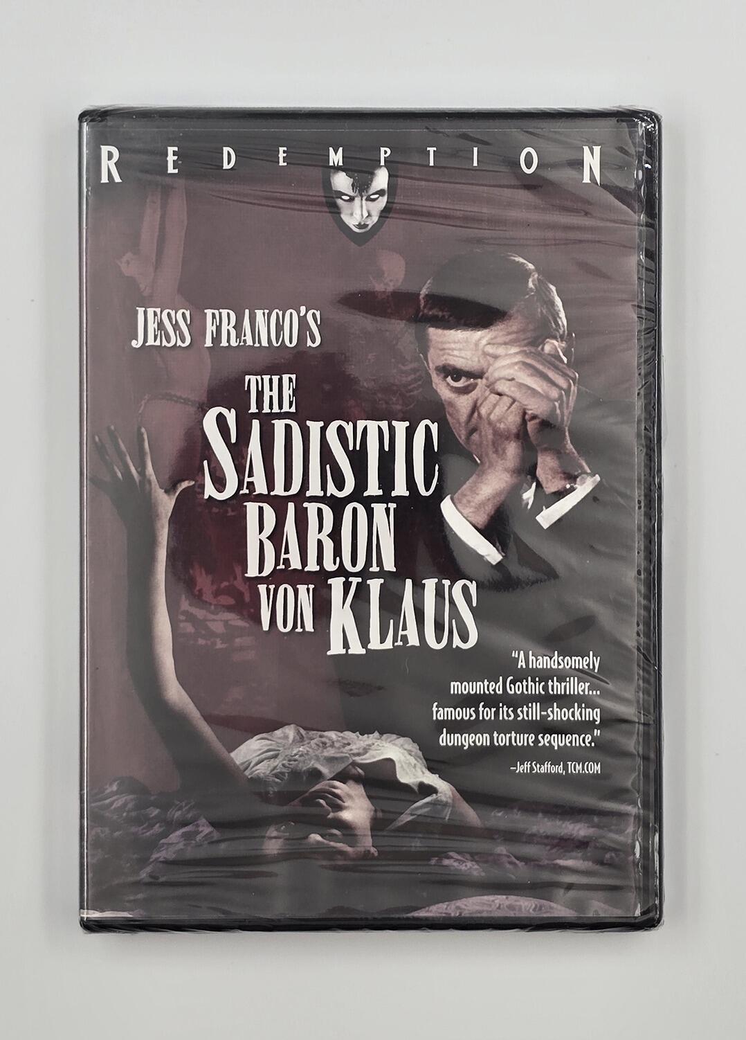 The Sadistic Baron Von Klaus - DVD - Region 1 - [New] - Kino Lorber - Item Image 1