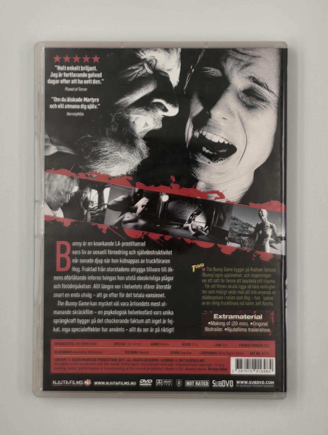 The Bunny Game - DVD - Region 2 - [Pre-owned] - Njuta Films - Item Image 2