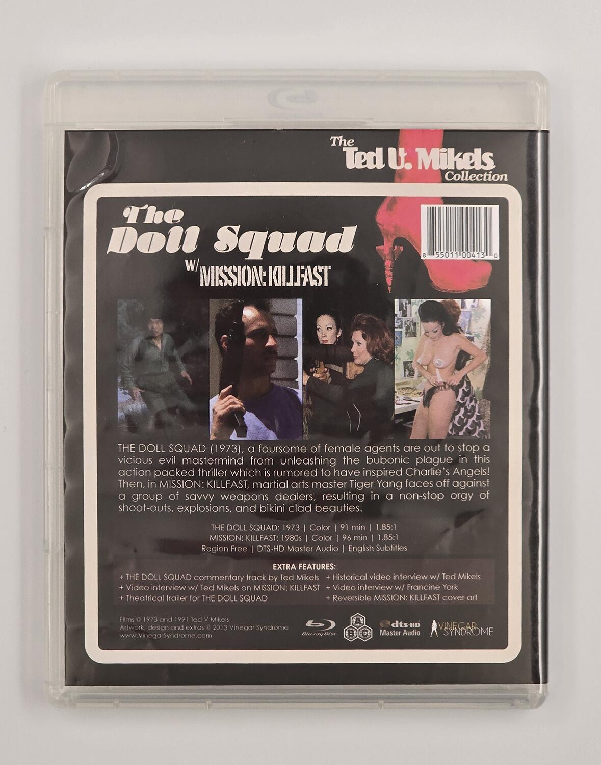 The Doll Squad / Mission: Killfast - Slipcover - Blu-Ray - Region Free - [Pre-owned] - Vinegar Syndrome - Item Image 4