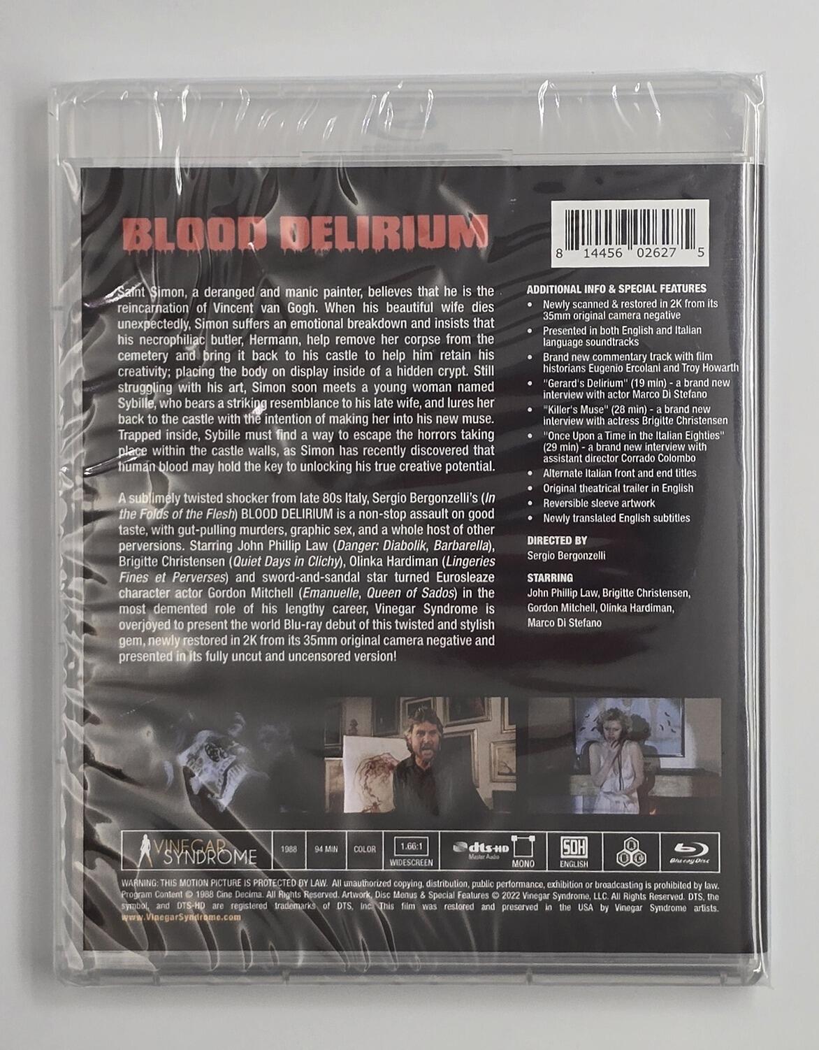 Blood Delirium - Slipcover - Blu-Ray - Region Free - [New] - Vinegar Syndrome - Item Image 4
