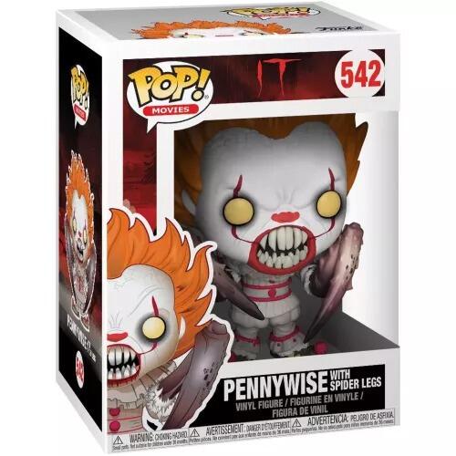 Stephen King's It (2017) - POP! Movies Vinyl Figure Pennywise with Spider Legs - 9 cm - [New] - Funko - Item Image 2