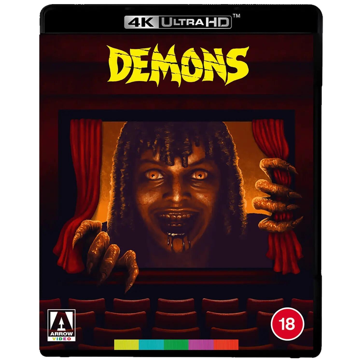 Demons - 4K UHD + Blu-Ray - Region Free - [New] - Arrow Video - Item Image 1