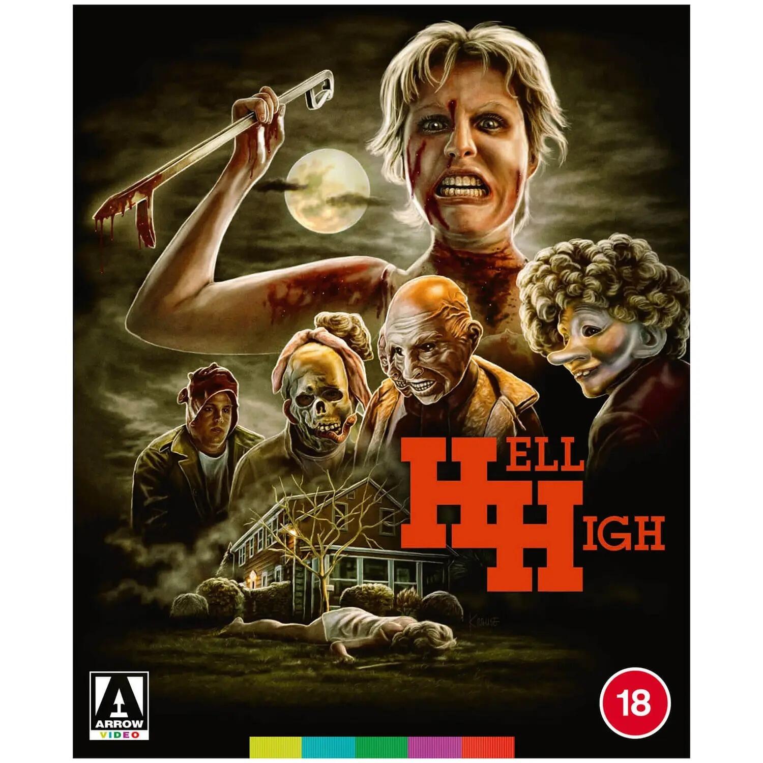 Hell High - Slipcover - Blu-Ray - Region B - [New] - Arrow Video - Item Image 1