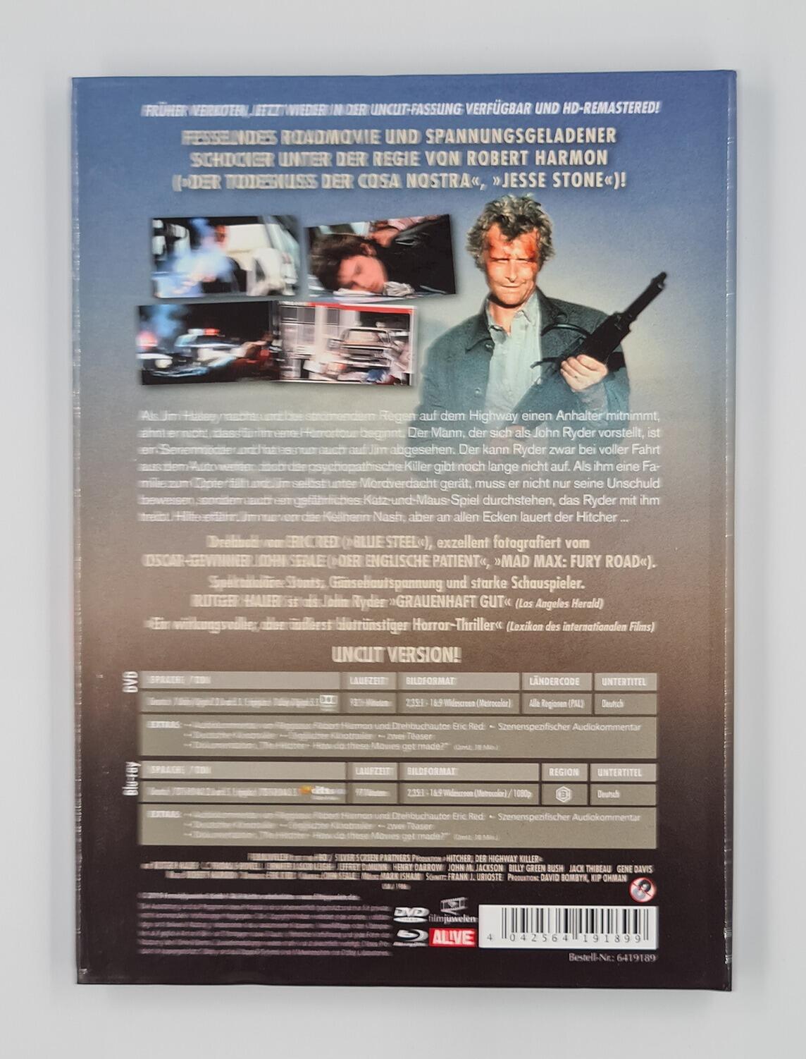 The Hitcher - Mediabook - Blu-Ray - Region B/2 - [Pre-owned] -  - Item Image 2