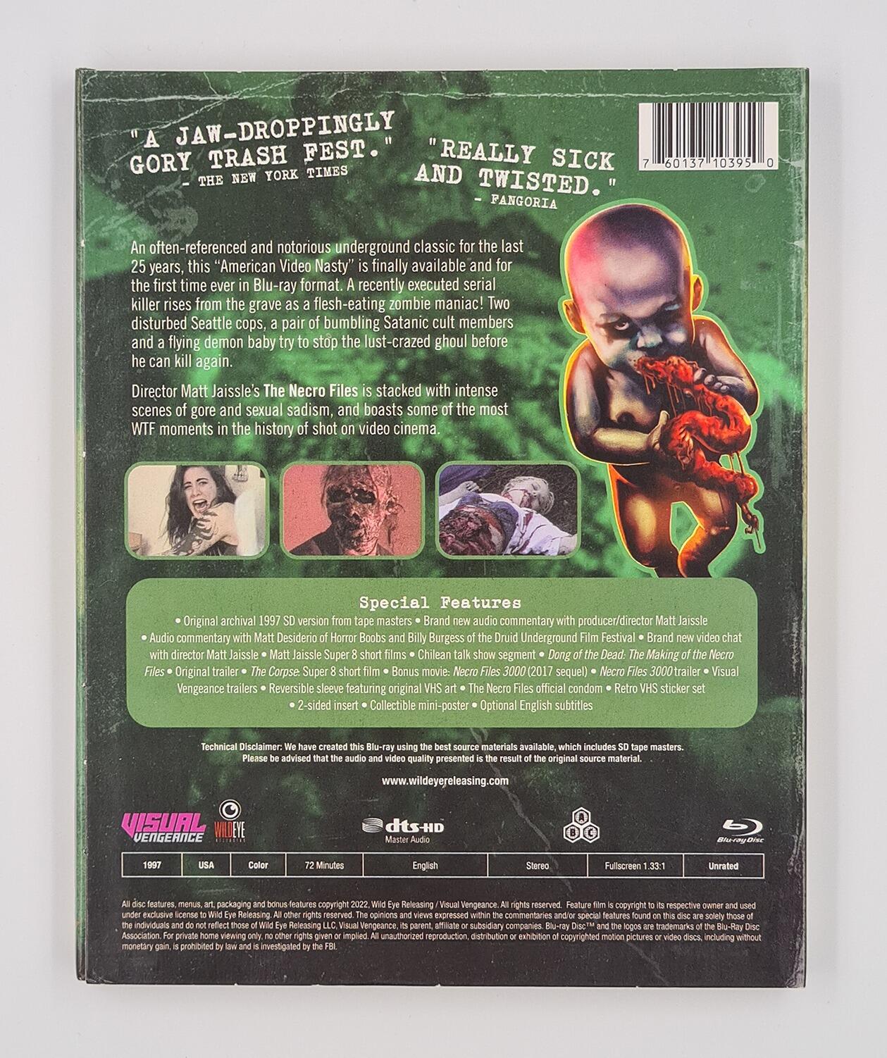 The Necro Files - Slipcover - Blu-Ray - Region Free - [Pre-owned] - Visual Vengeance - Item Image 5