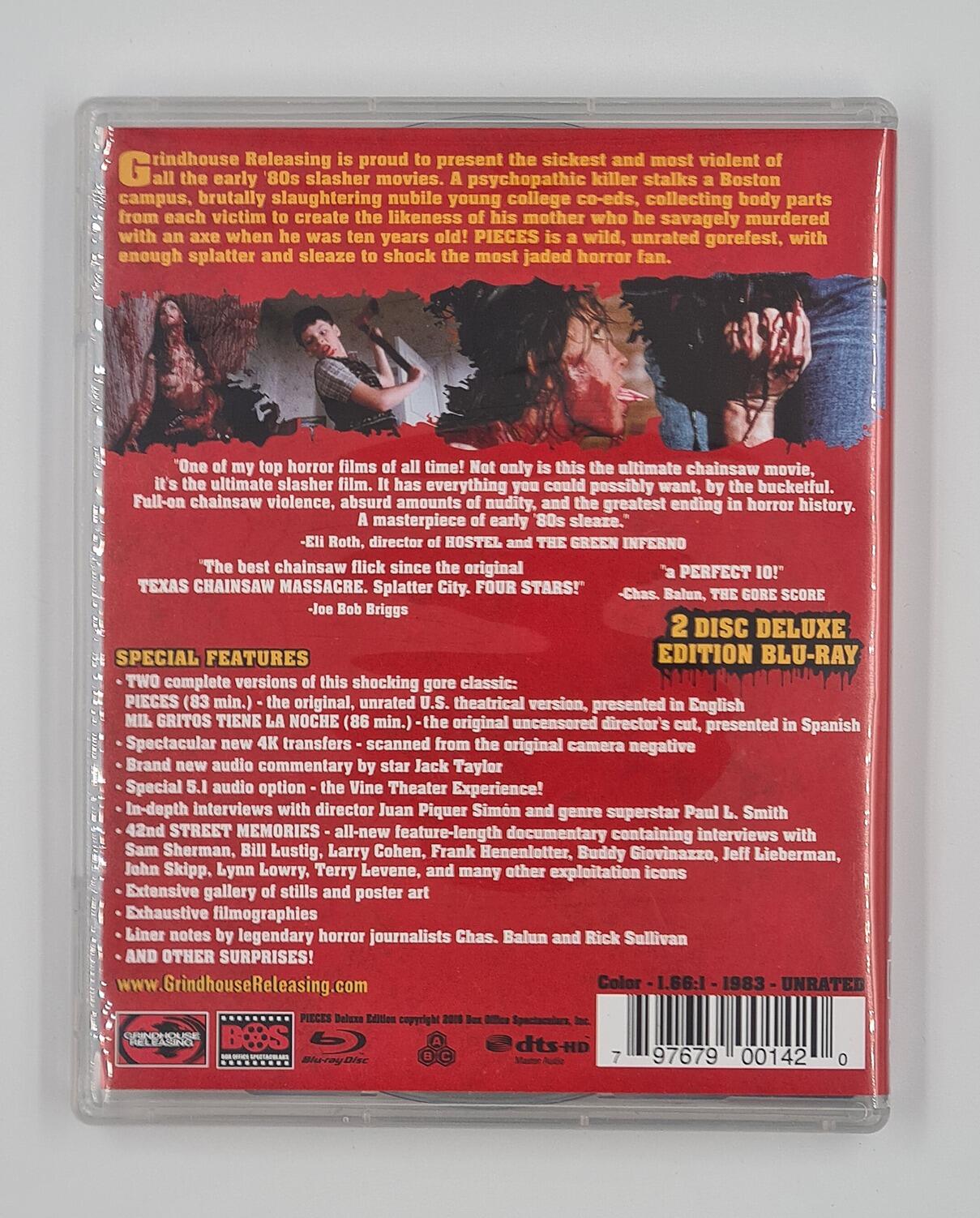 Pieces - Slipcover - Blu-Ray - Region Free - [Pre-owned] - Grindhouse Releasing - Item Image 4