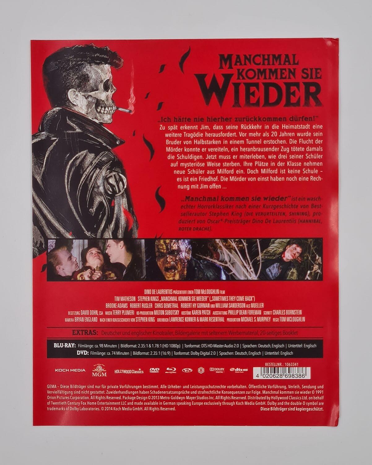 Sometimes They Come Back - Mediabook - Blu-Ray + DVD - Region B/2 - [Pre-owned] - Koch Media - Item Image 5