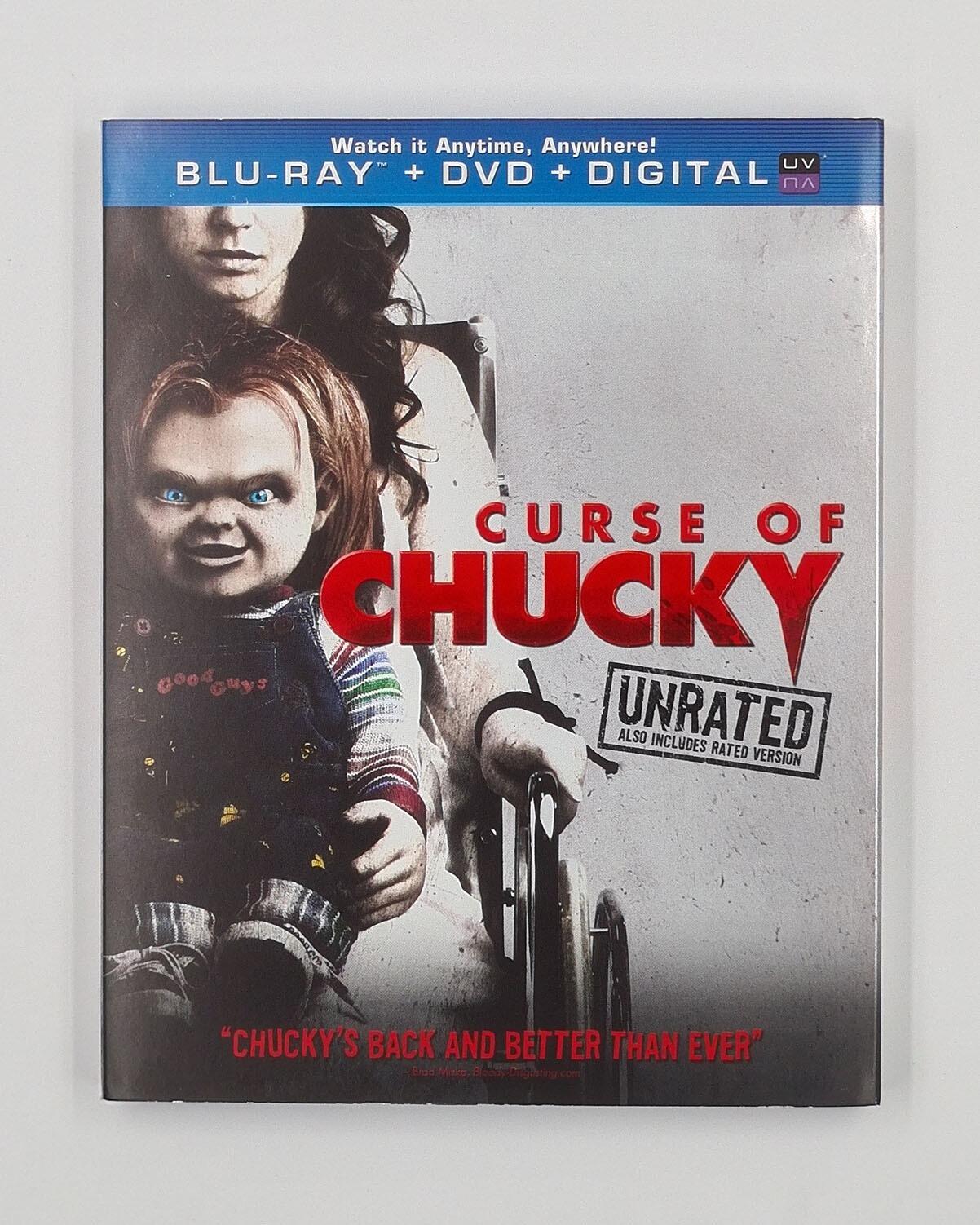 Curse of Chucky (Unrated + R-Rated) - Slipcover - Blu-Ray (Region Free) + DVD - (Region 1) - [Pre-owned] - Universal - Item Image 1