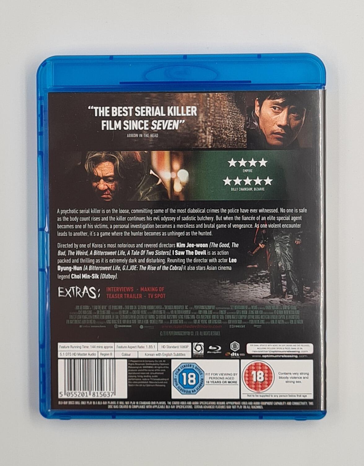 I Saw the Devil - Slipcover - Blu-Ray - Region B - [Pre-owned] - Optimum - Item Image 4