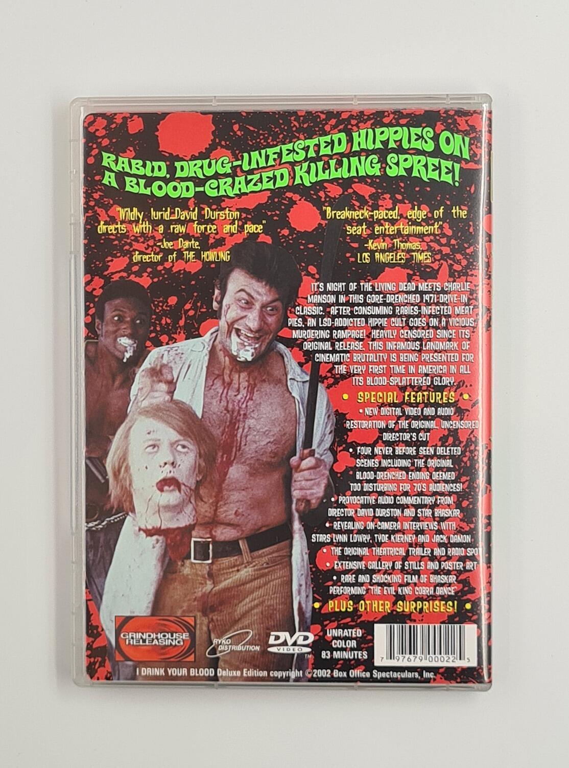 I Drink Your Blood (Grindhouse Releasing First Pressing) - DVD - Region Free - [Pre-owned] - Grindhouse Releasing - Item Image 2