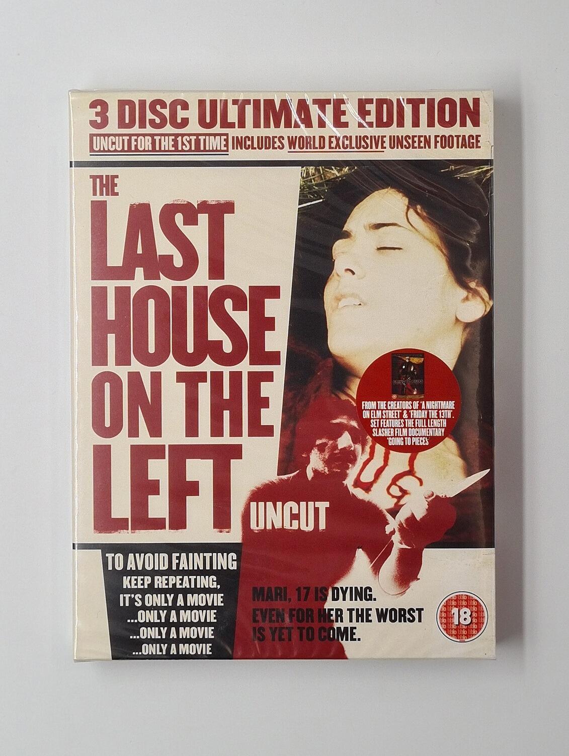 The Last House on the Left 3 Disc Ultimate Edition DVD