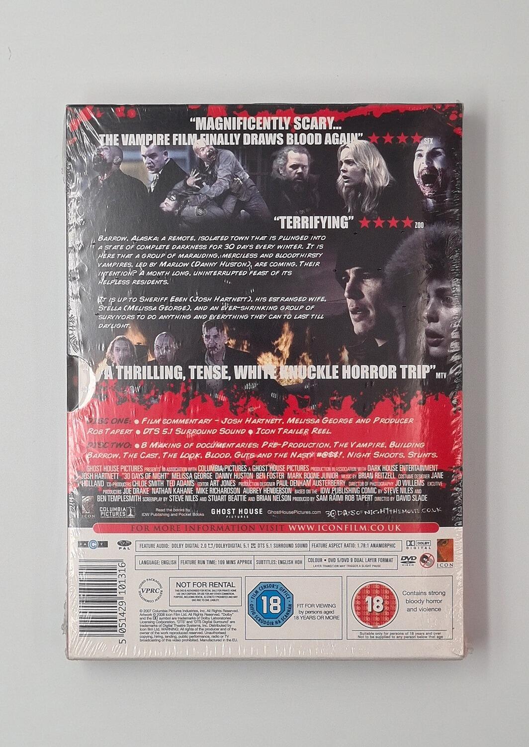 30 Days of NIght - DVD - Region 2 - [New] - Icon Film Entertainment - Item Image 2