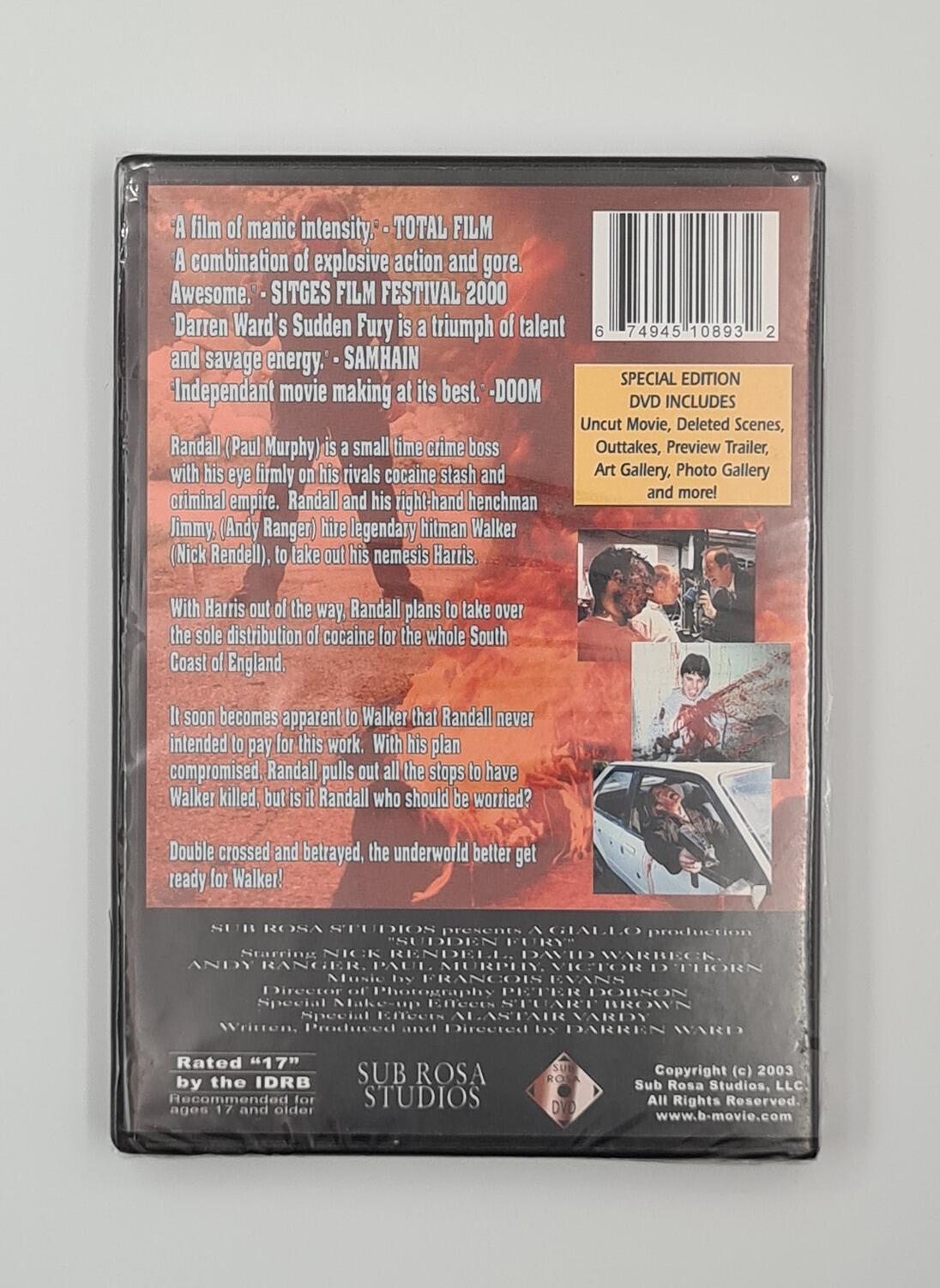 Sudden Fury - DVD - Region Free - [New] -  - Item Image 2