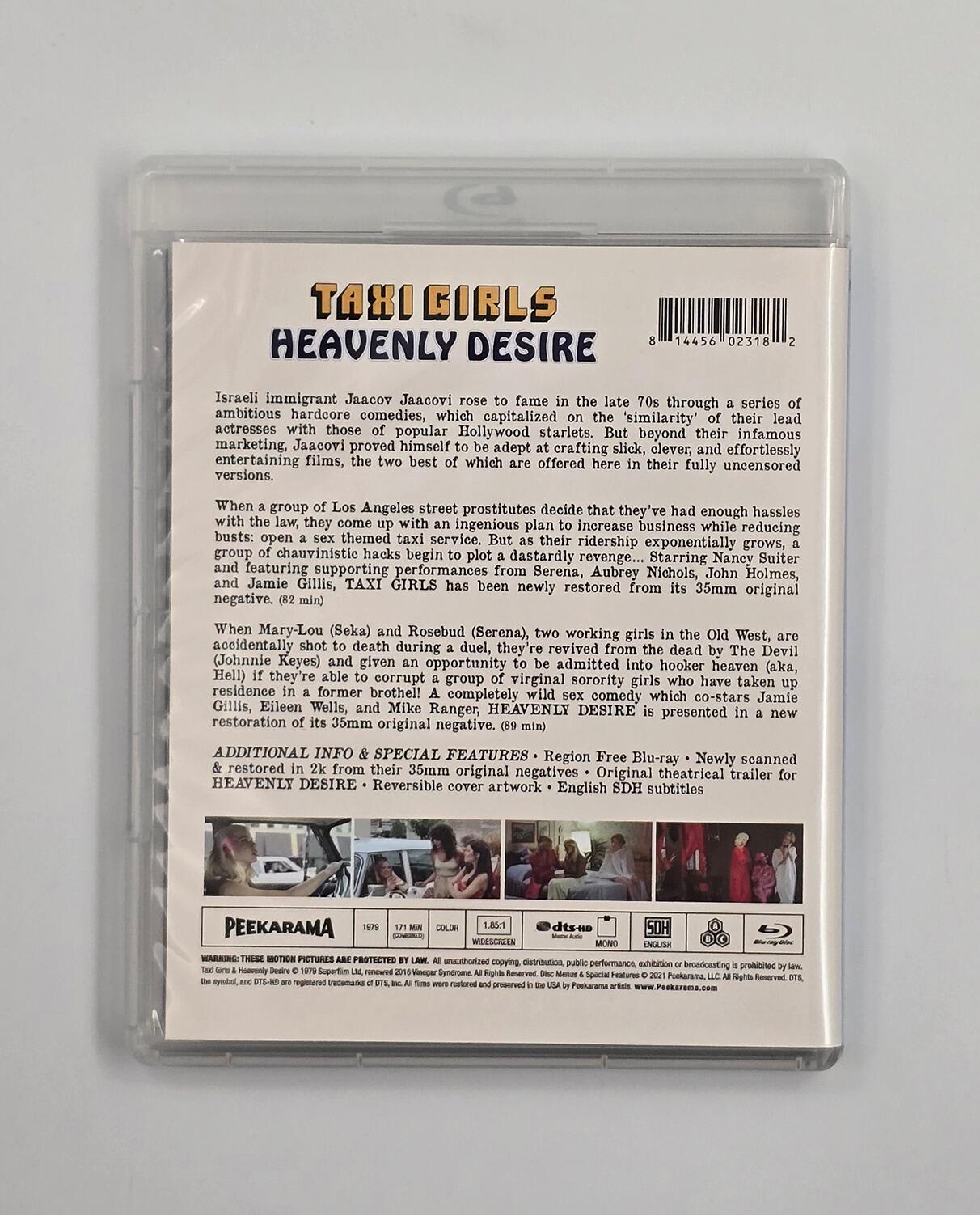 Taxi Girls / Heavenly Desire - Slipcover - Blu-Ray - Region Free - [Pre-owned] - Vinegar Syndrome - Item Image 4