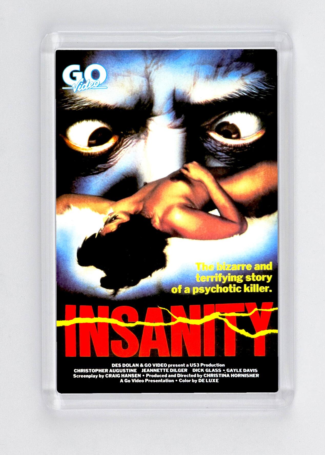 Insanity - Fridge Magnet - (70mm x 45mm) - [CM-FM-7045-101] -  - Item Image 1