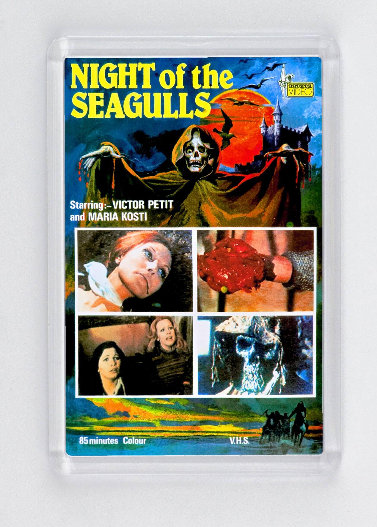 Night of the Seagulls - Fridge Magnet - (70mm x 45mm) - [CM-FM-7045-131] -  - Item Image 1