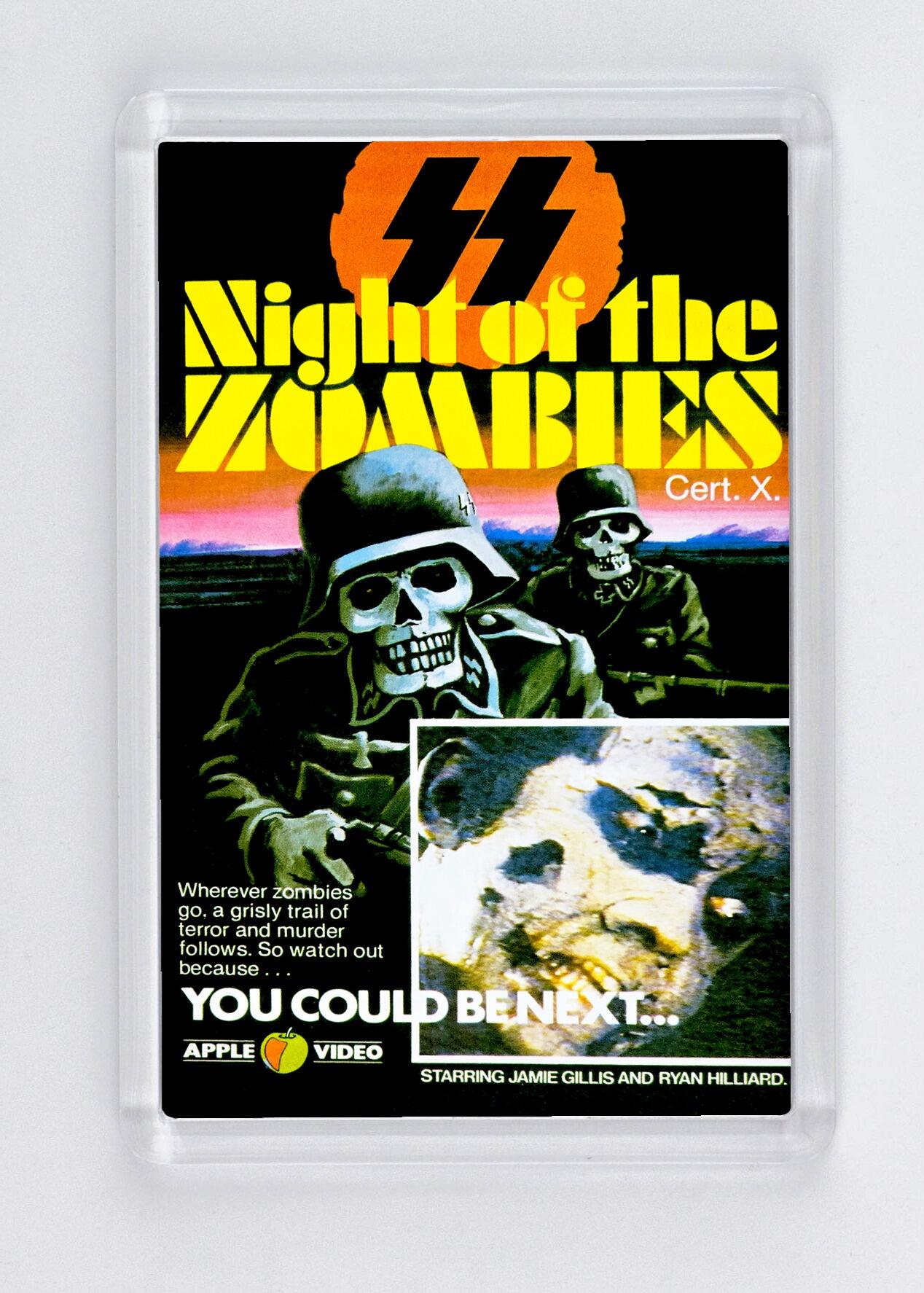 Night of the Zombies - Fridge Magnet - (70mm x 45mm) - [CM-FM-7045-132] -  - Item Image 1