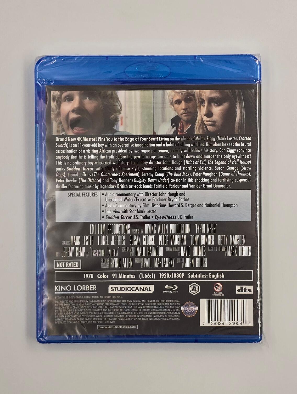 Sudden Terror (AKA Eyewitness) - Blu-Ray - Region A - [New] - Shout! Factory - Item Image 2
