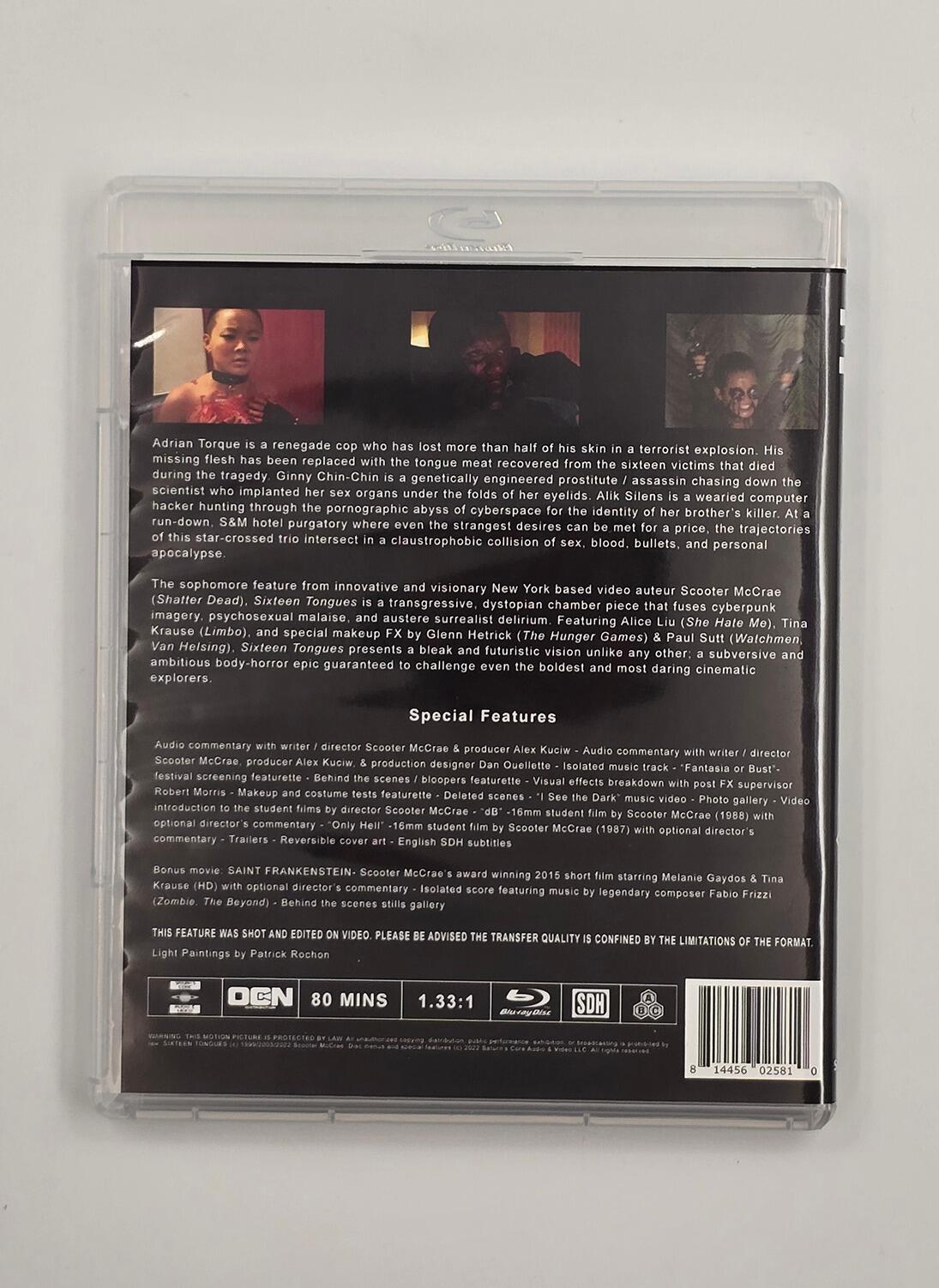Sixteen Tongues - Slipcover - Blu-Ray - Region Free - [Pre-owned] - Saturn's Core - Item Image 4