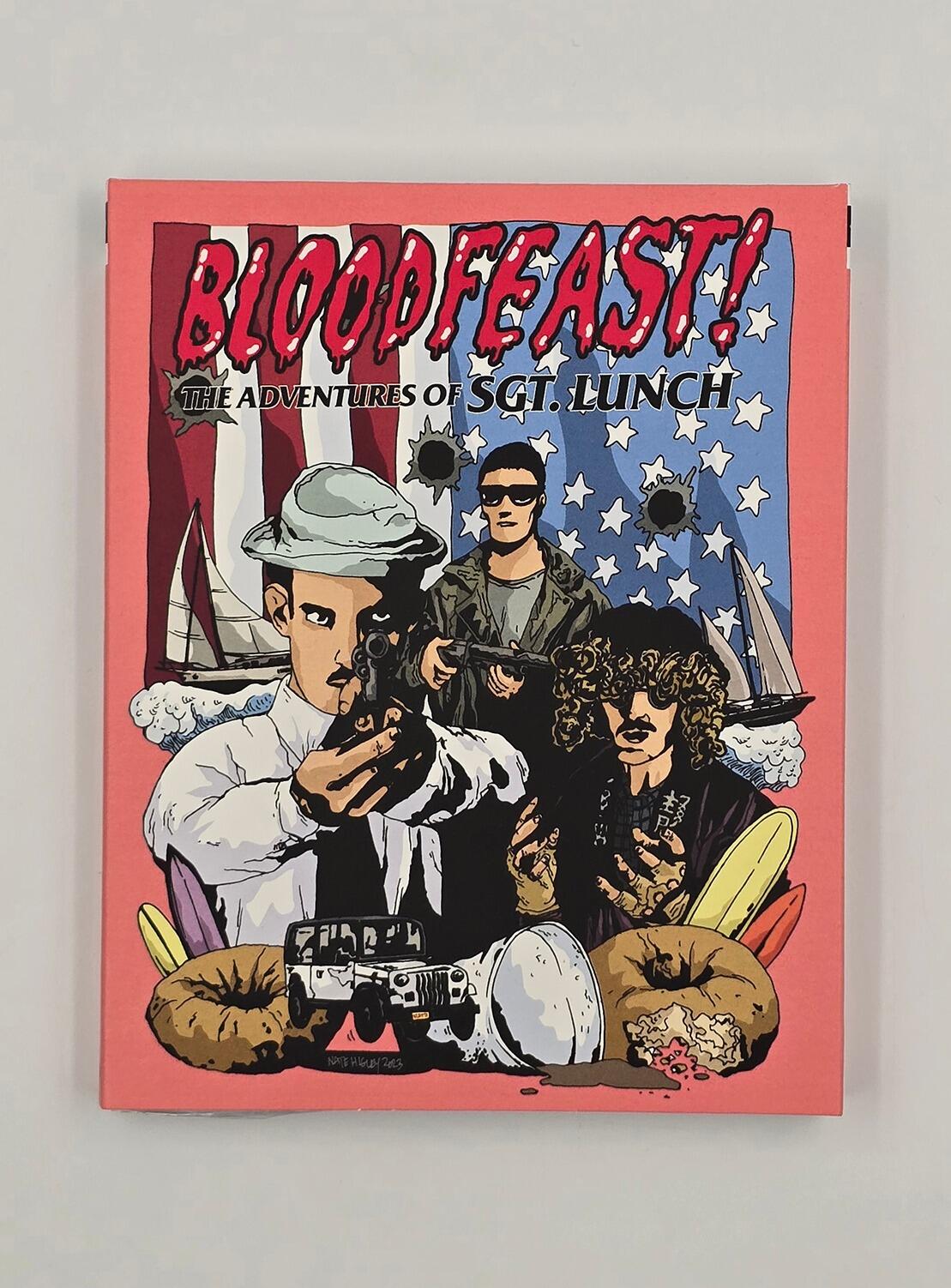 Bloodfeast! The Adventures of Sgt. Lunch - Slipcover - Bu-Ray - Region Free - [Pre-owned] - Saturn's Core - Item Image 1