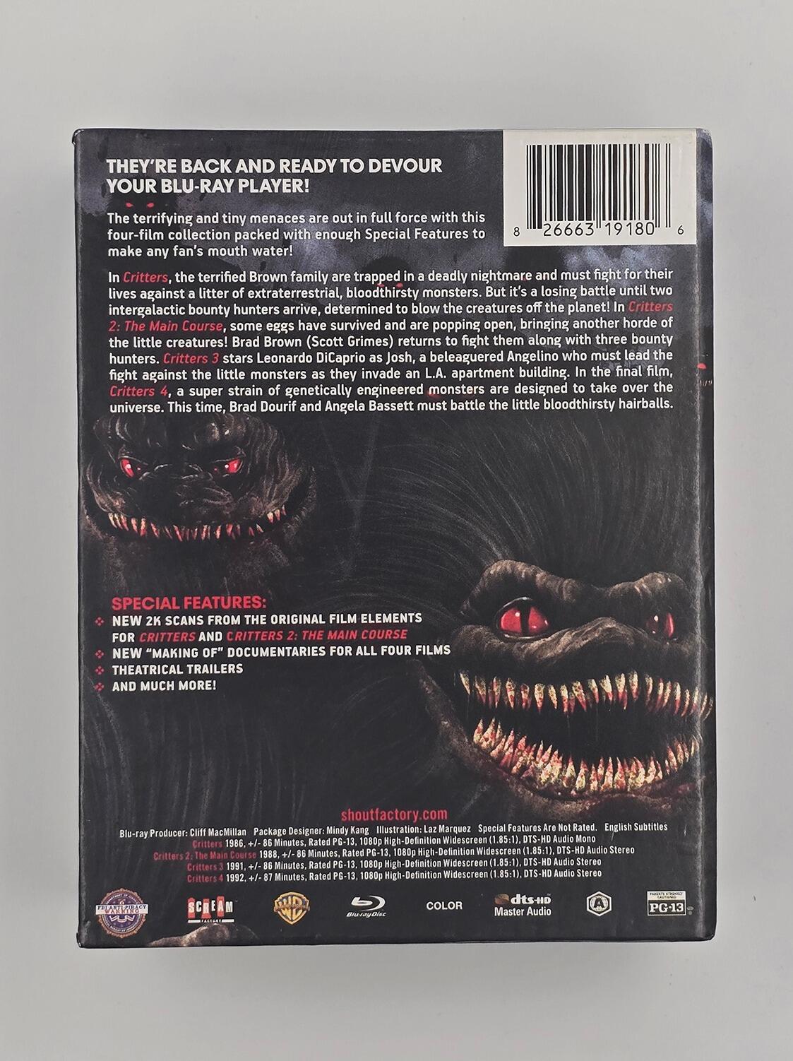 The Critters Collection - Box Set - Blu-Ray - Region A - [Pre-owned] - Shout! Factory - Item Image 2