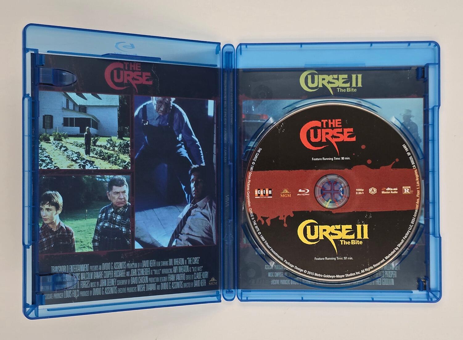 The Curse/The Curse II: The Bite - Blu-Ray - Region A - [Pre-owned]