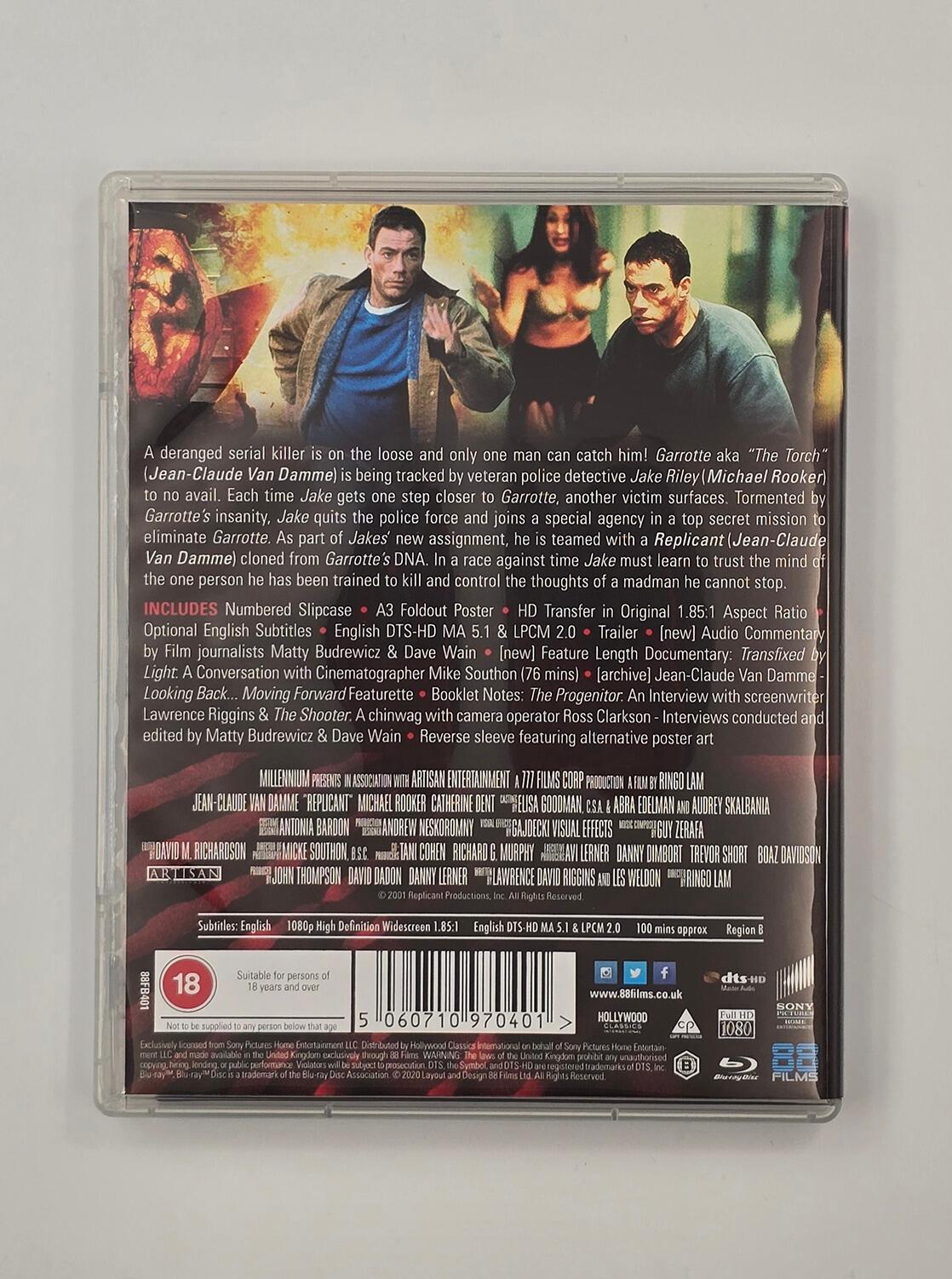 Replicant - Limited Edition - Slipcover - Blu-Ray - Region B - [Pre-owned] - 88 Films - Item Image 4
