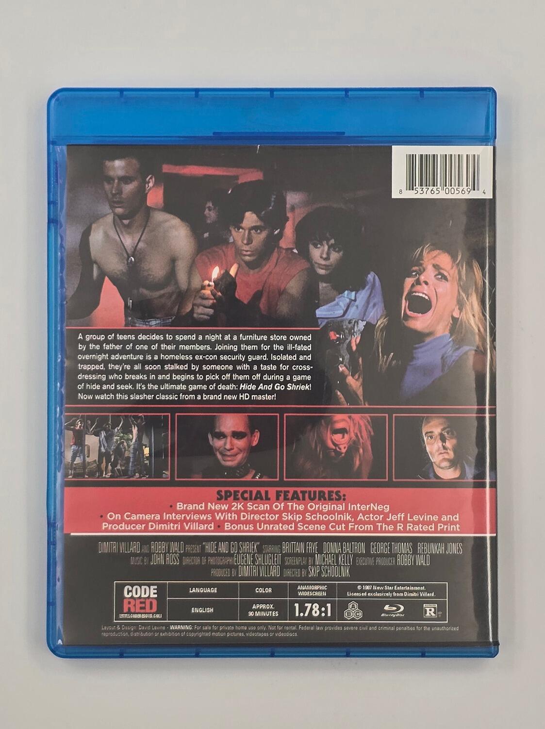Hide And Go Shriek - Blu-Ray - Region Free - [Pre-owned] - Code Red - Item Image 2