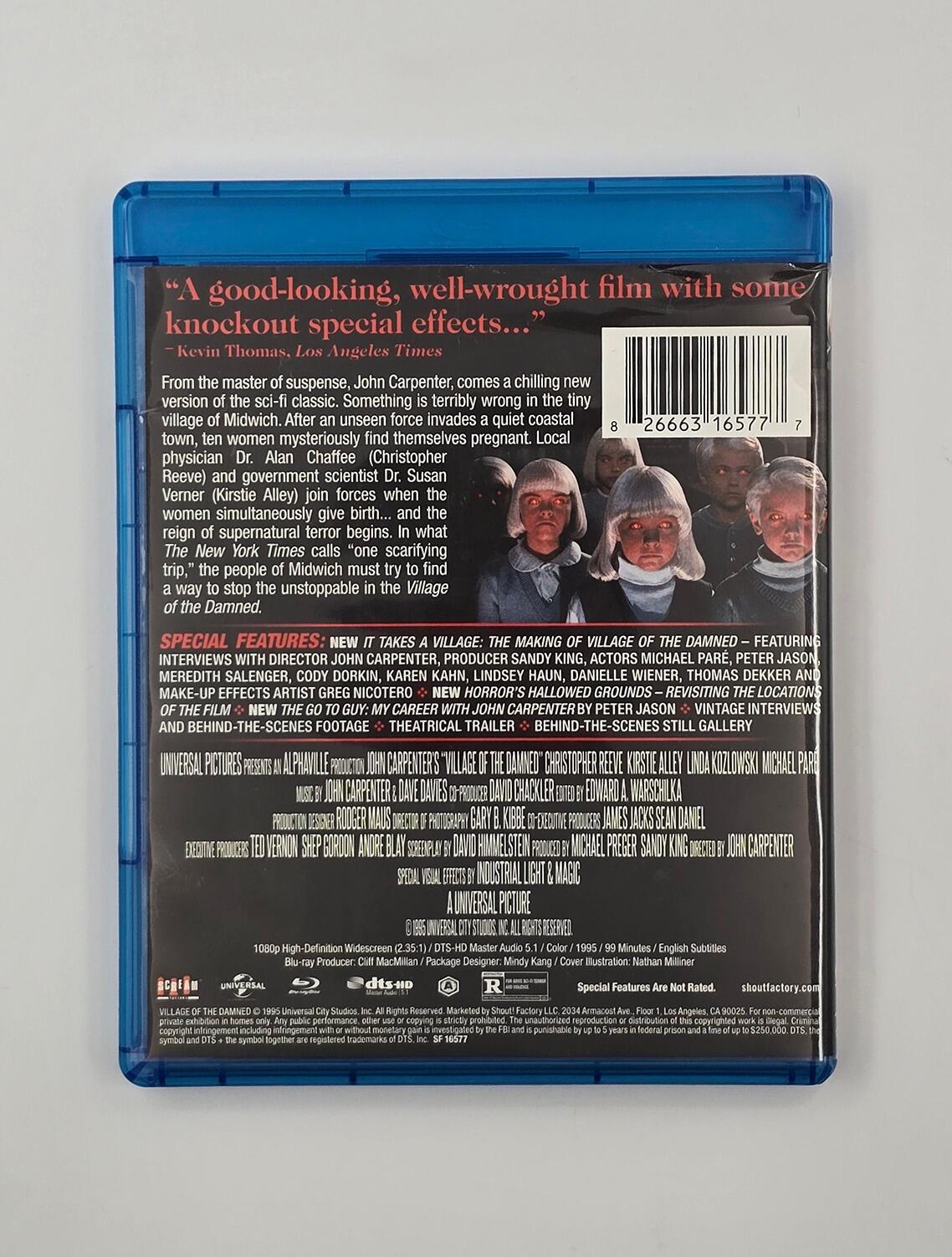 John Carpenter's Village of the Damned - Slipcover - Blu-Ray - Region A - [Pre-owned] - Shout! Factory - Item Image 4