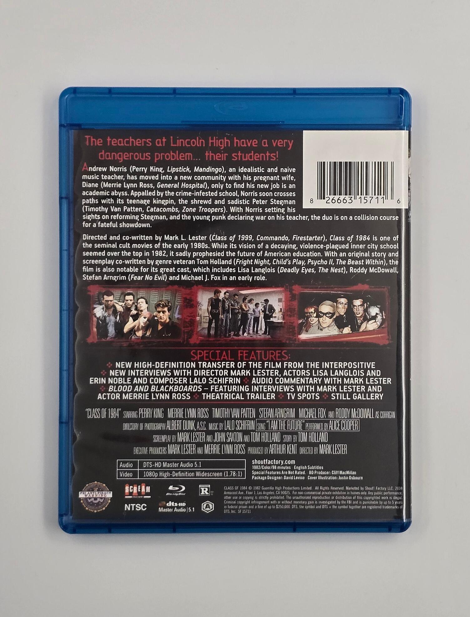 Class of 1984 - Slipcover - Blu-Ray - Region A - [Pre-owned] - Shout! Factory - Item Image 4