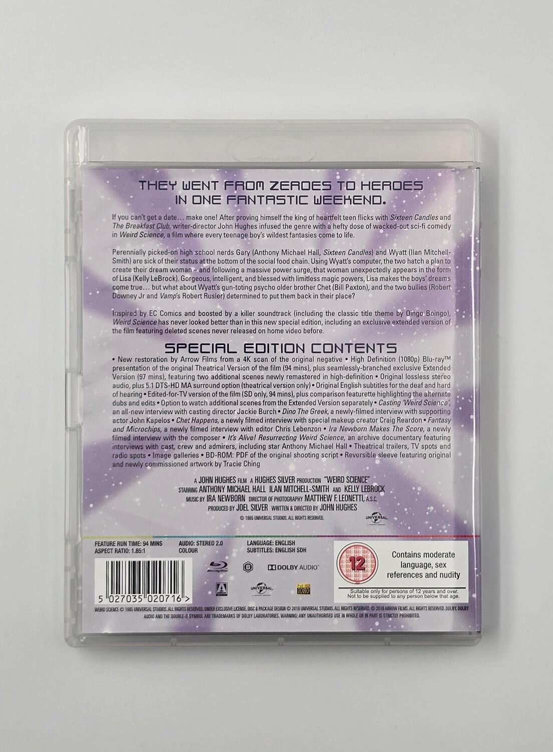 Weird Science - Slipcover - Blu-Ray - Region B - [Pre-owned] - Arrow Video - Item Image 4