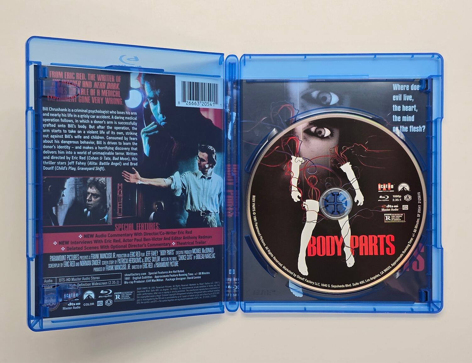 Body Parts - Blu-Ray - Region A - [Pre-owned] - Shout! Factory - Item Image 3
