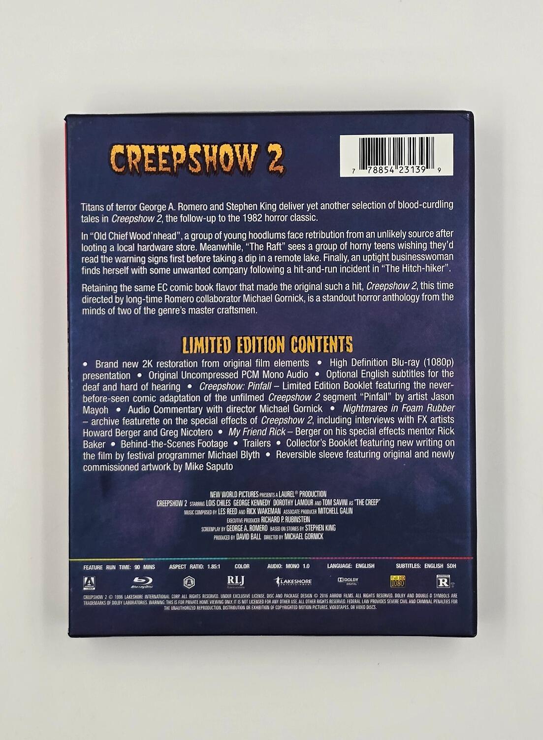 Creepshow 2 - Limited Edition - Box Set - Blu-Ray - Region A - [Pre-owned] - Arrow Video - Item Image 2